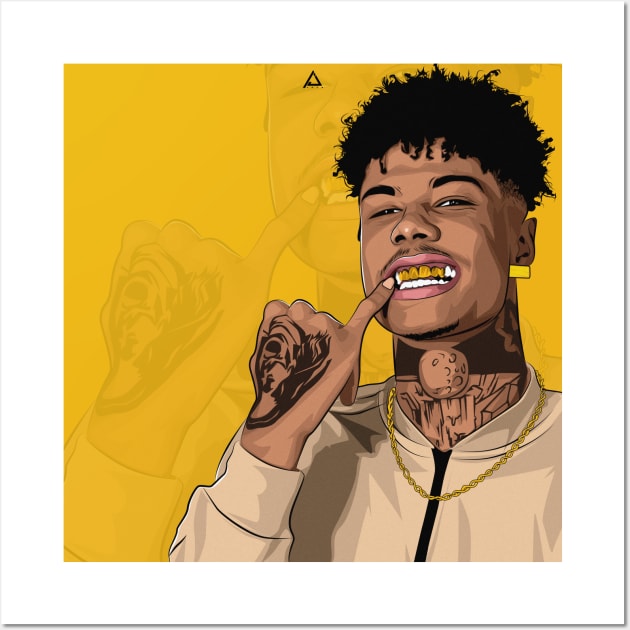 BLUEFACE Wall Art by stooldee_anthony@yahoo.com